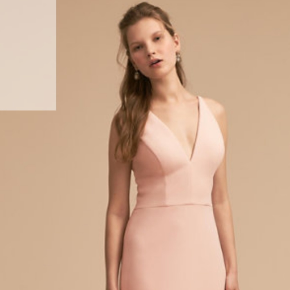 BHLDN Jones Dress Petite 4 in Blush